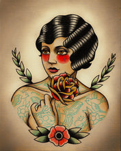 Load image into Gallery viewer, Tattooed Rose