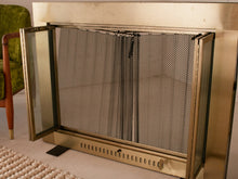 Load image into Gallery viewer, Brushed Brass Fire Place Screen frame