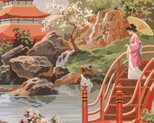 Load image into Gallery viewer, Vintage Japanese Art PBN