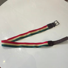 Load image into Gallery viewer, Vintage Stretchy Striped Coach Belt