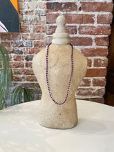 Load image into Gallery viewer, Purple Beaded Necklace
