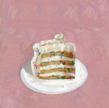 Load image into Gallery viewer, Give Them Cake Art Framed