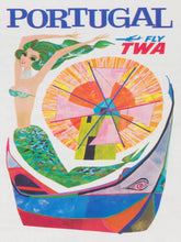 Load image into Gallery viewer, Portugal Airline Poster