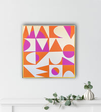 Load image into Gallery viewer, Bossa Nova in Fuchsia Giclee by Cesar Platero