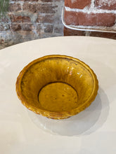 Load image into Gallery viewer, Vintage Mustard Ceramic Basket