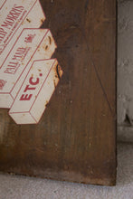 Load image into Gallery viewer, Antique Hand-painted Buy The Carton Sign