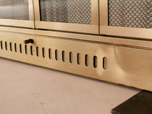 Load image into Gallery viewer, Brushed Brass Fire Place Screen frame