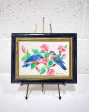 Load image into Gallery viewer, Vintage Bluebirds Painting, Signed (1992)
