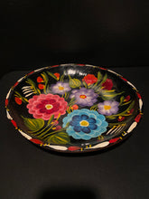 Load image into Gallery viewer, Vintage Mexican Batea Folk Art Bowl

