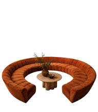 Load image into Gallery viewer, Burnt Orange Chic Circle Sofa
