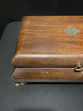 Load image into Gallery viewer, Large Elegant Jewelry Box with Brass Claw Foot
