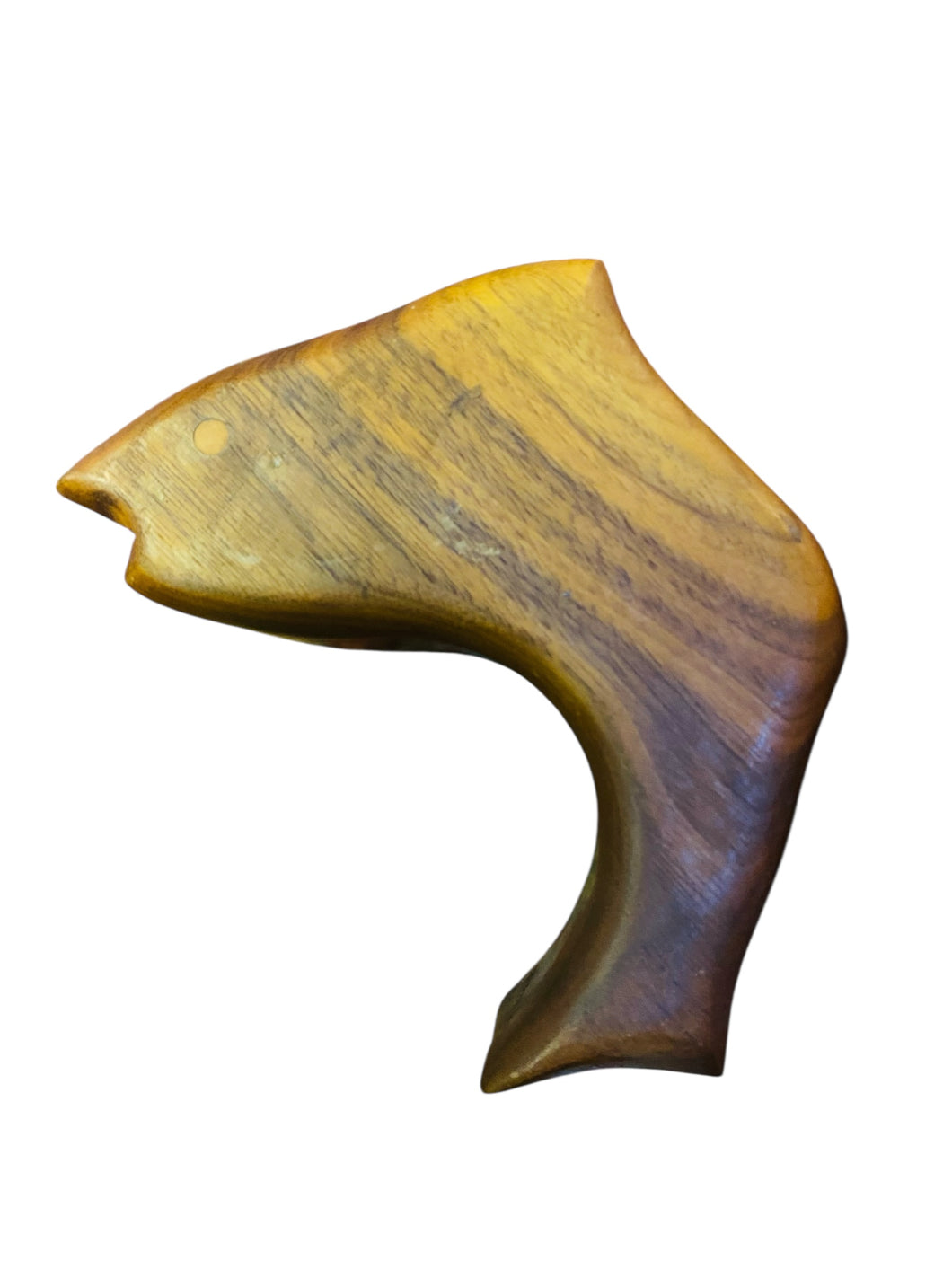 Walnut Wood Trout Trinket Box