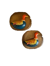 Load image into Gallery viewer, Pair of Porcelain Duck Plaques
