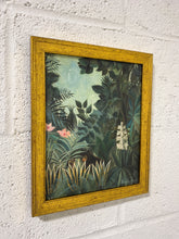Load image into Gallery viewer, The Equatorial Jungle by Henri Rousseau Print on Canvas
