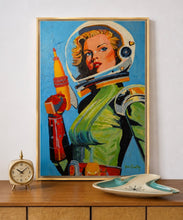 Load image into Gallery viewer, Space Girl by Jean Bradley
