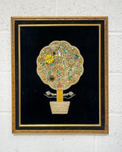 Load image into Gallery viewer, Vintage Framed Jewelry Art
