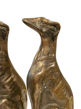 Load image into Gallery viewer, Pair of Bronze GreyHounds

