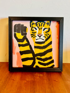 Friendly Tiger Picture Frame