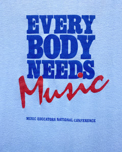 Vintage “Everybody Needs Music” T-Shirt (L)