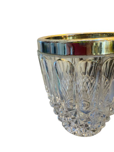 Crystal and Silver plated Ice Bucket
