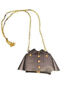 Mini Black Jacket Purse
