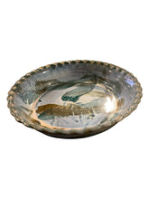 Load image into Gallery viewer, Dk Cerulean Blue Glaze Pottery Bowl
