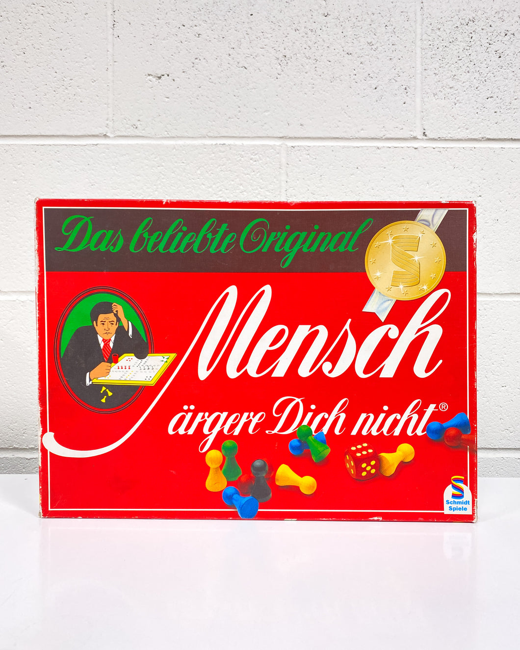Vintage Mensch Board Game - Not Complete