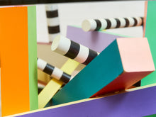 Load image into Gallery viewer, Post Modern Memphis Style Vintage Coffee Table
