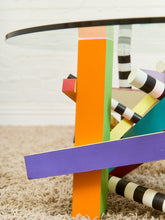 Load image into Gallery viewer, Post Modern Memphis Style Vintage Coffee Table
