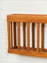 Load image into Gallery viewer, Danish Modern Teak Magazine Holder
