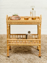 Load image into Gallery viewer, Rattan Bar Table
