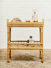 Load image into Gallery viewer, Rattan Bar Table
