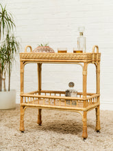 Load image into Gallery viewer, Rattan Bar Table
