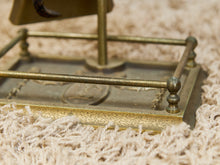 Load image into Gallery viewer, Antique Fireplace Tools Set Lady Barbola Swag Ribbon Victorian Metal Vtg.
