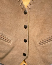 Load image into Gallery viewer, Vintage Tan Suede Vest (M)
