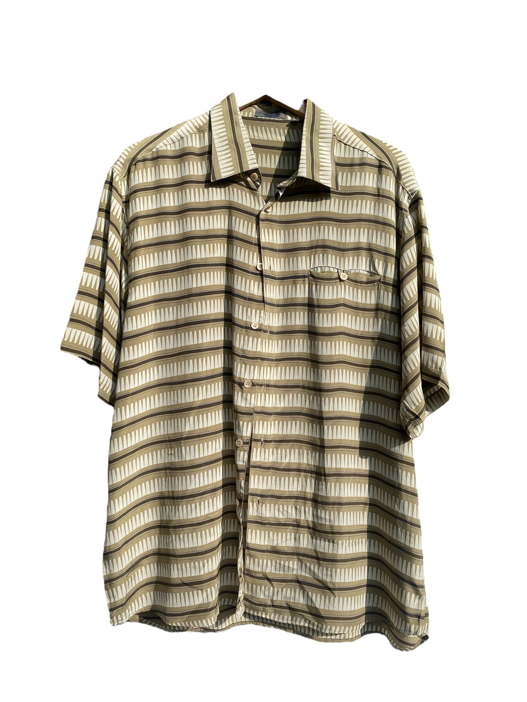 Messori Mod Pattern Silk Shirt