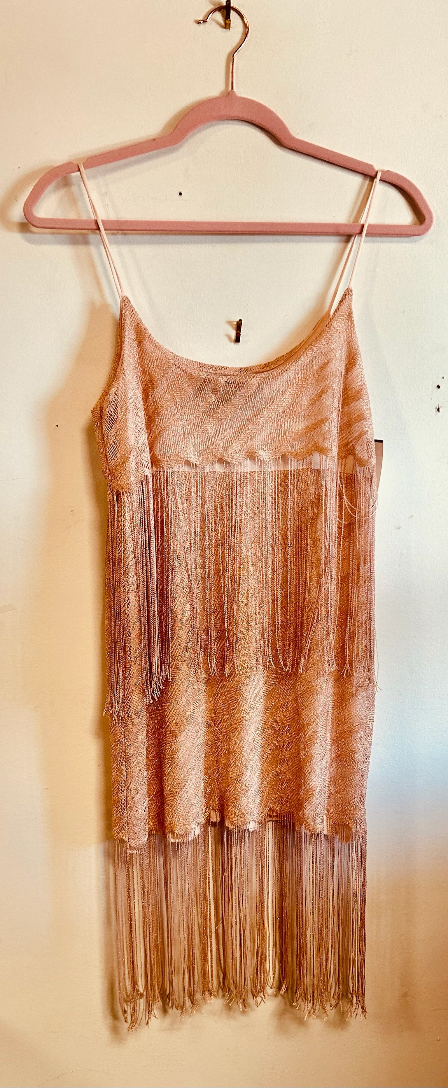 H M Mini Fringed Dress