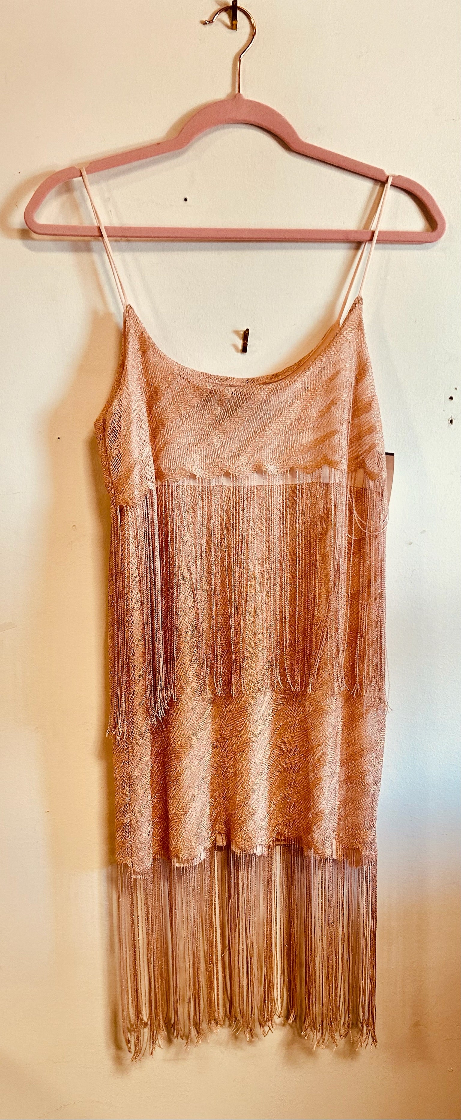H&M Mini Fringed Dress Sunbeam Vintage H&M Mini Fringed Dress Sunbeam Vintage