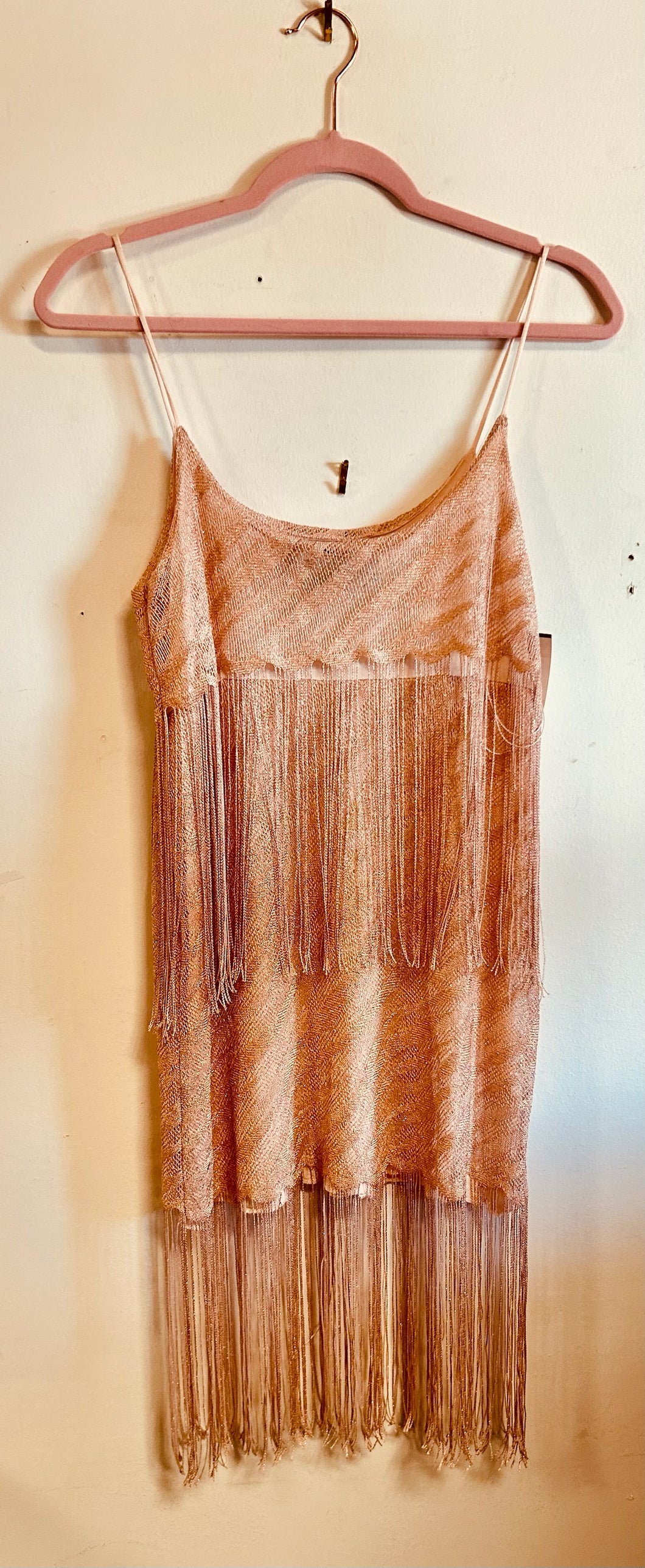 H&M Mini Fringed Dress Sunbeam Vintage H&M Mini Fringed Dress Sunbeam Vintage