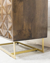 Load image into Gallery viewer, Wood Brutalist Credenza
