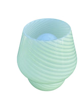 Load image into Gallery viewer, Mellow Yellow Glass Mushroom Lamp
