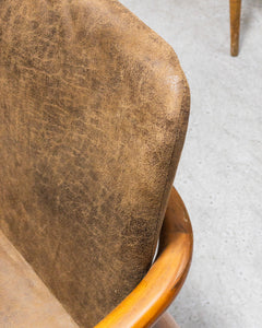 Brown Mid Century Armchair