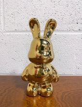 Load image into Gallery viewer, Gold Bunny Bank
