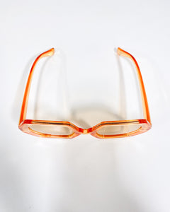 Amber Octagonal Sunglasses