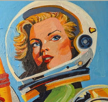 Load image into Gallery viewer, Space Girl by Jean Bradley
