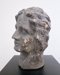 Vintage Sculpture of a Man’s Head