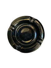 Load image into Gallery viewer, Vintage Onyx Glass Ashtray
