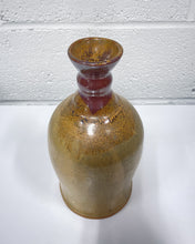 Load image into Gallery viewer, Stoneware Bottle Shaped Vase, Signed
