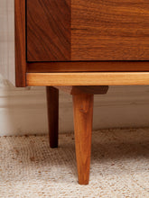 Load image into Gallery viewer, Restored Highboy Sleek Walnut Dresser
