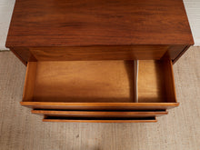 Load image into Gallery viewer, Restored Highboy Sleek Walnut Dresser

